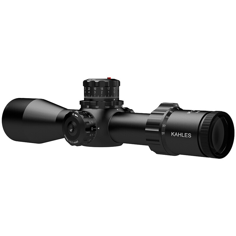 Kahles Mirino K318i 3,5-18x50, MSR/Ki, a sinistra, a destra