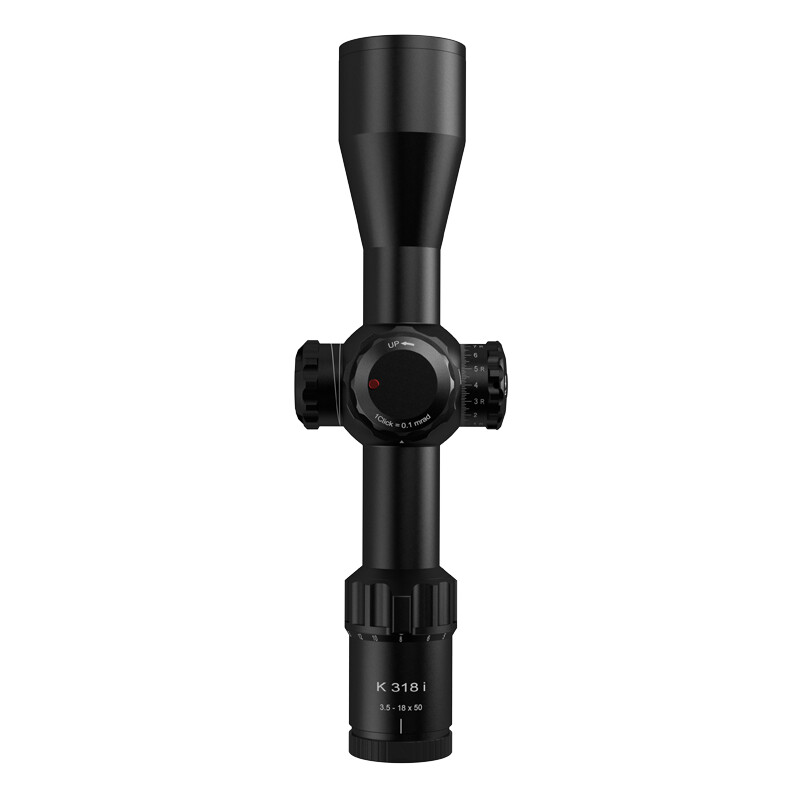 Kahles Mirino K318i 3,5-18x50, MOAK, ccw, destra