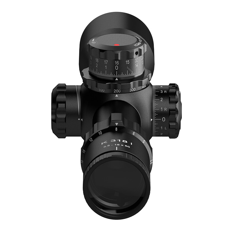 Kahles Mirino K318i 3,5-18x50, MOAK, ccw, destra