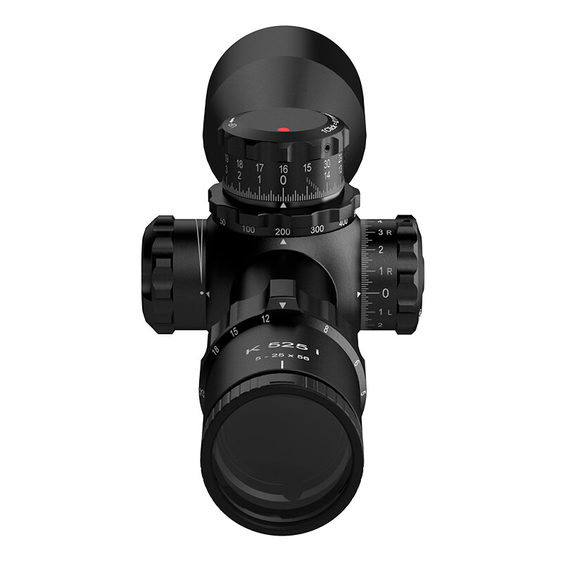 Kahles Mira telescópica K525i 5-25x56, Mil4+, cw, derecha