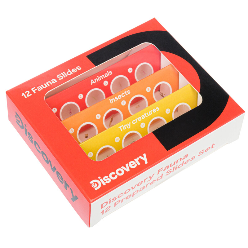 Discovery Preparaten set Fauna 12