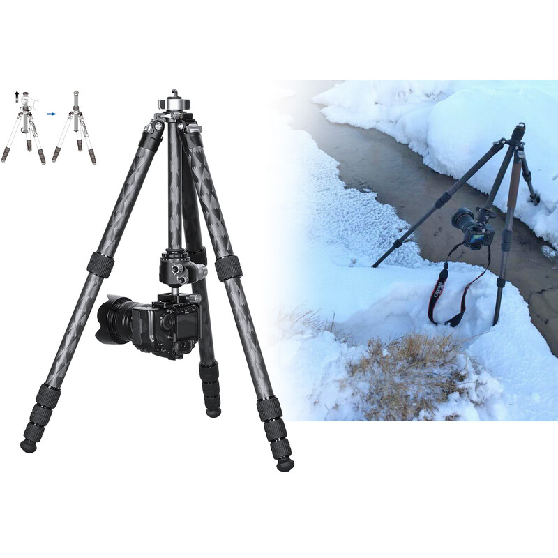 Leofoto Carbon tripod LQ-365C+LH-47 Mr.Q
