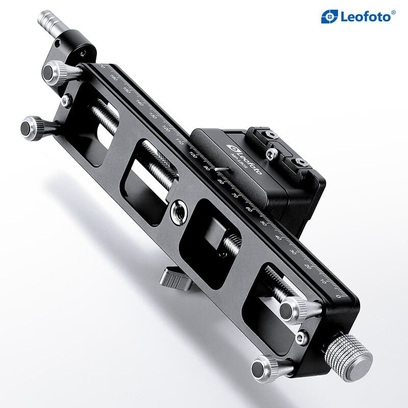 Leofoto Adjustable sled Macro Focusing Rail MP-180S+NP-50