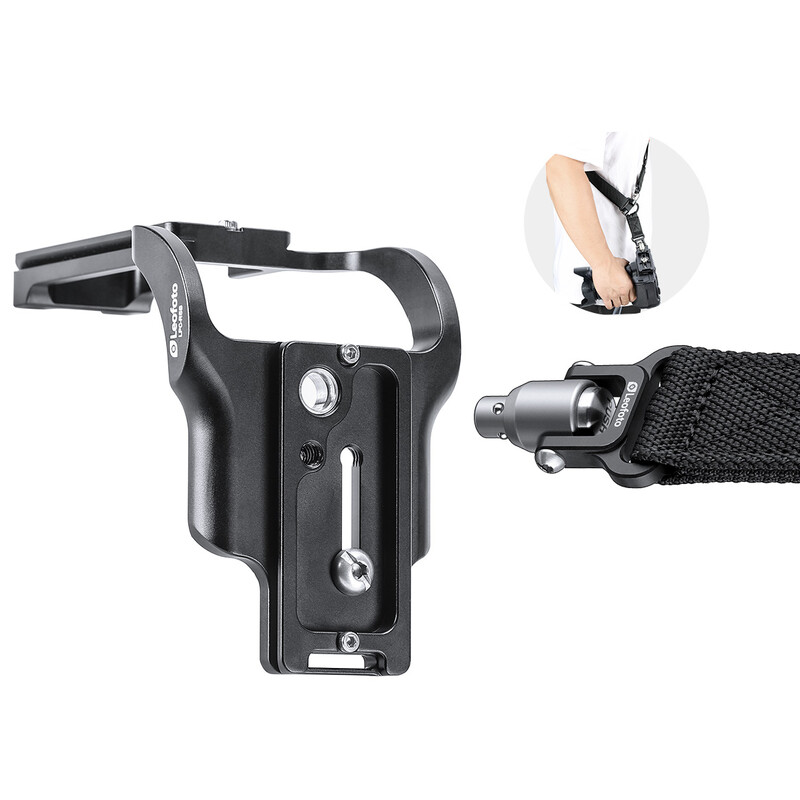 Leofoto L-bracket L Plate for Canon R5/R6 Camera with Batttery Grip
