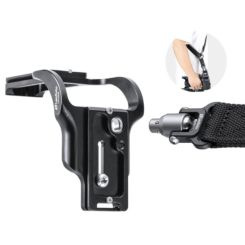 Leofoto L-bracket L Plate for Nikon Z6II/Z7II Camera with Battery Grip