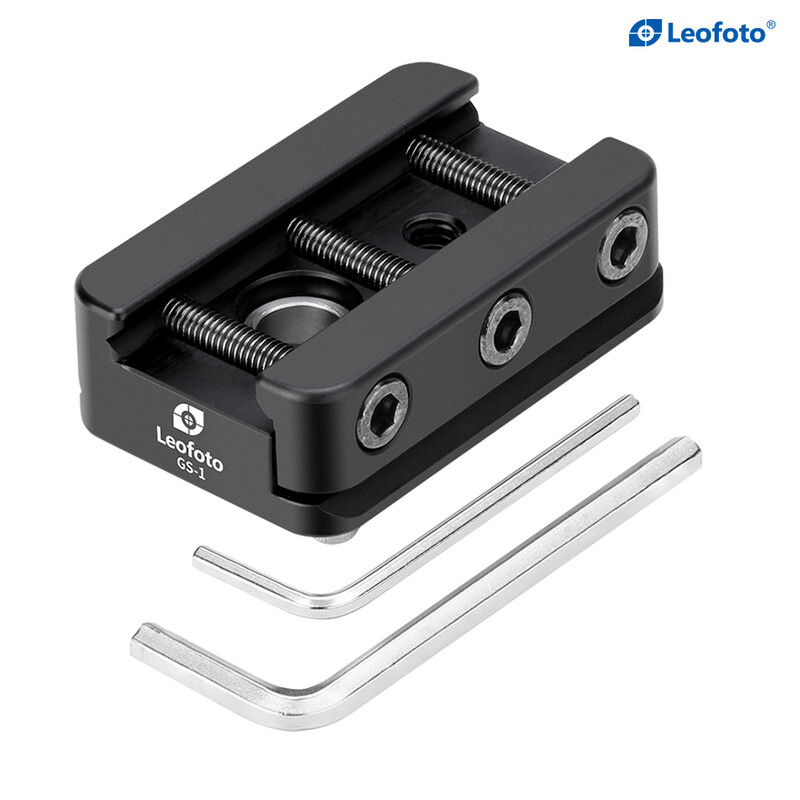 Leofoto GS-1 Adapter plate Arca-Swiss / Picatinny rail