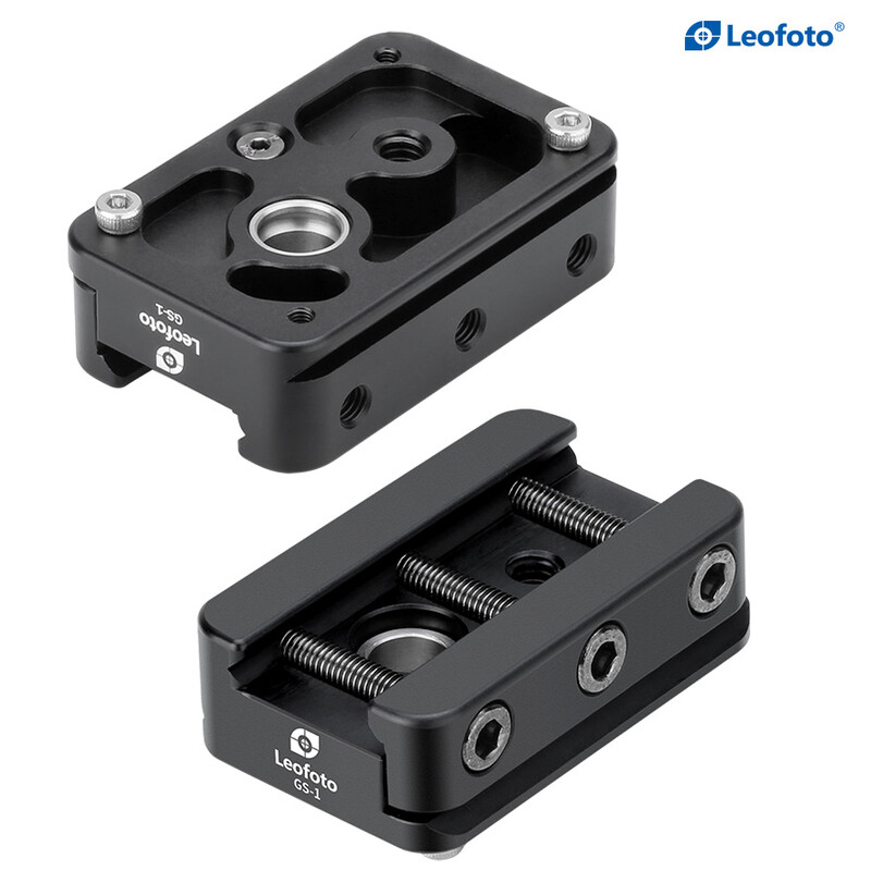 Leofoto GS-1 Adapter plate Arca-Swiss / Picatinny rail