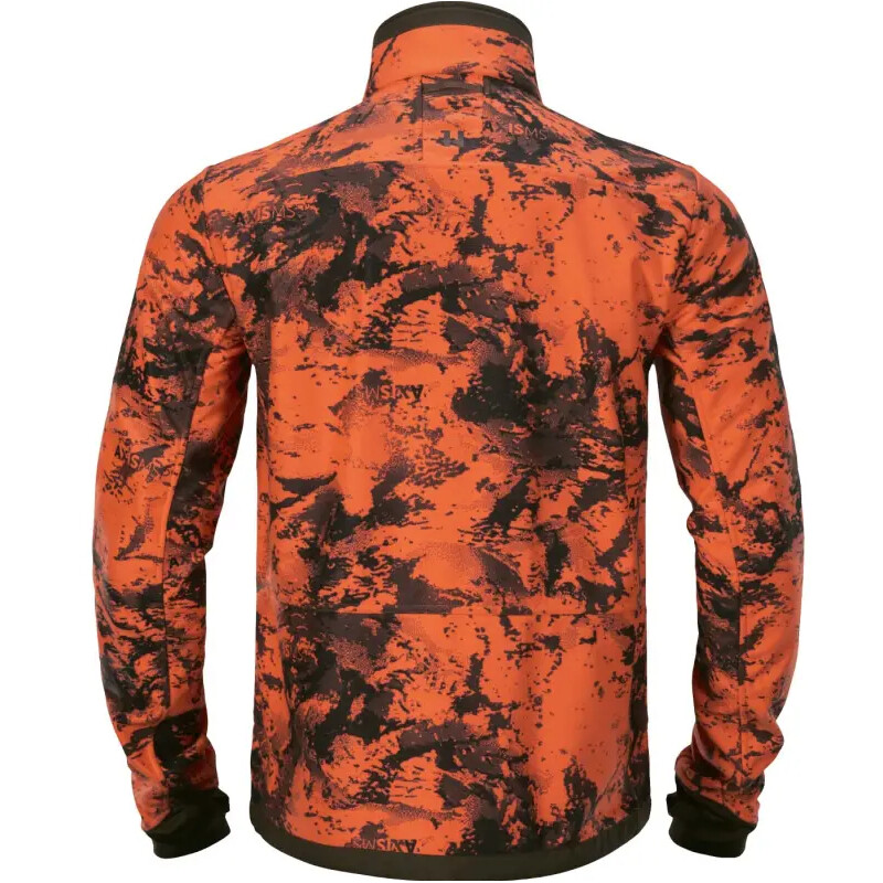 Härkila Wildboar Pro Reversible Fleece Jacket, Willow Green/AXIS MSP Wildboar Orange, Size XXL