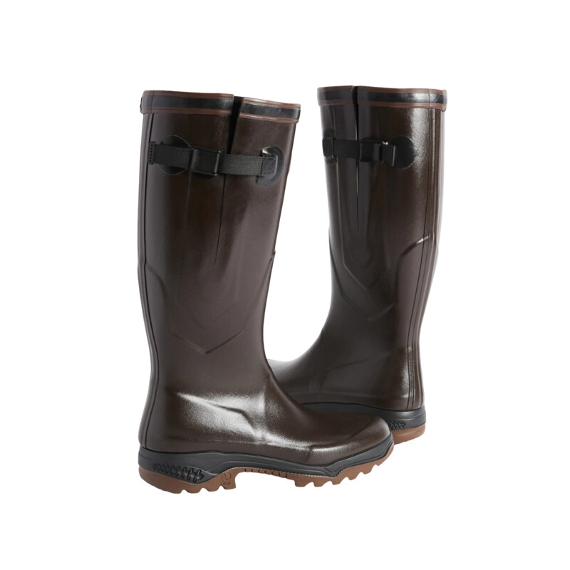 Aigle PARCOURS 2 VARIO BROWN RUBBER BOOTS SIZE 39