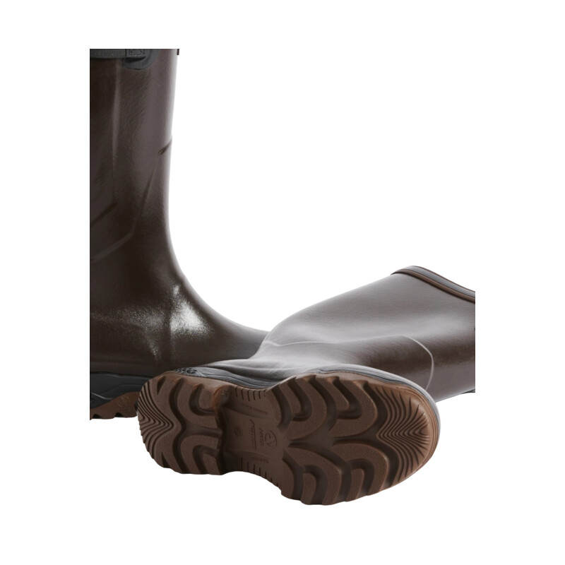 Aigle PARCOURS 2 VARIO BROWN RUBBER BOOTS SIZE 39