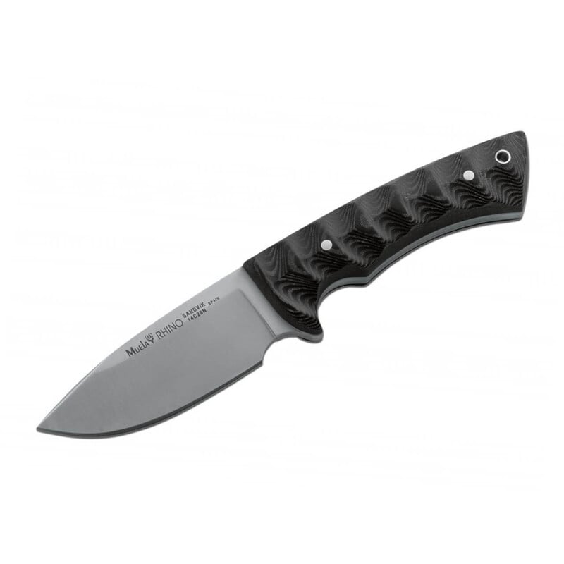 Muela Messen Rhino Micarta Black
