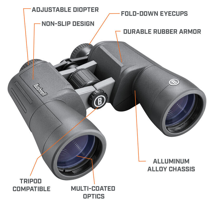 Bushnell Binocolo Powerview 2.0 20x50 alluminio, MC