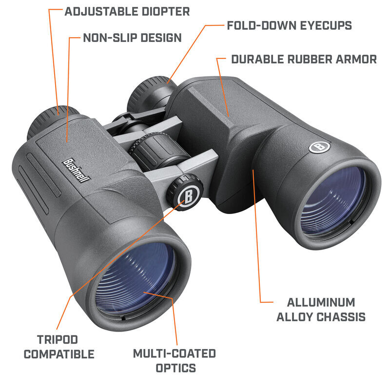 Bushnell Binocolo Powerview 2.0 10x50 alluminio, MC