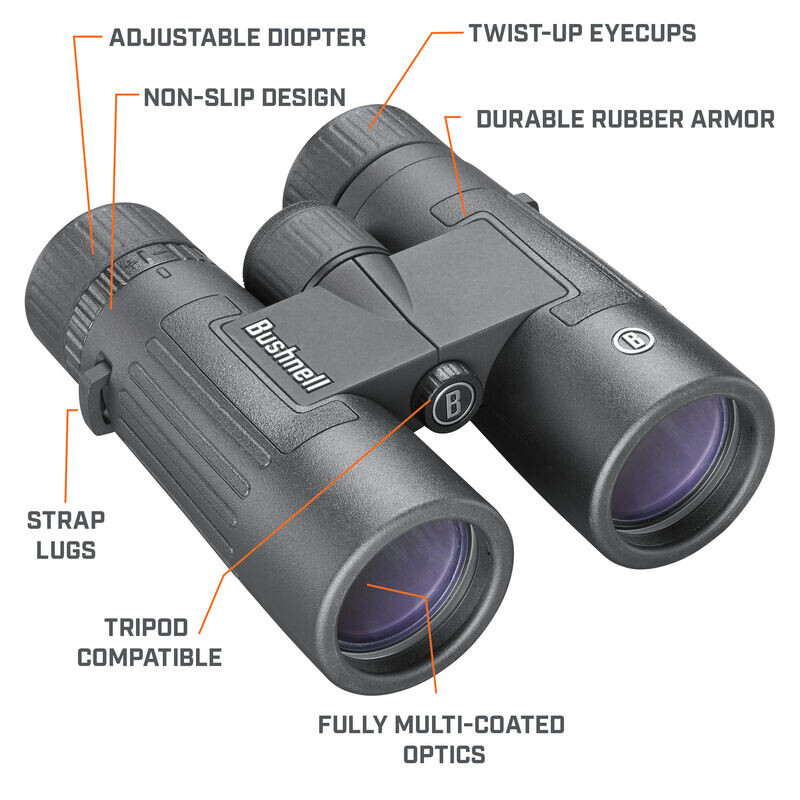 Bushnell Verrekijkers Legend 8x42 Roof, zwart, FMC