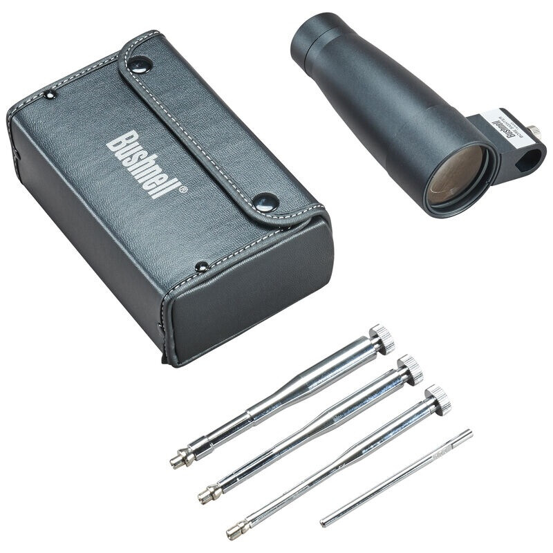 Bushnell Expandable Arbor Kit Case & Arbors.17 - .45 calibre, box