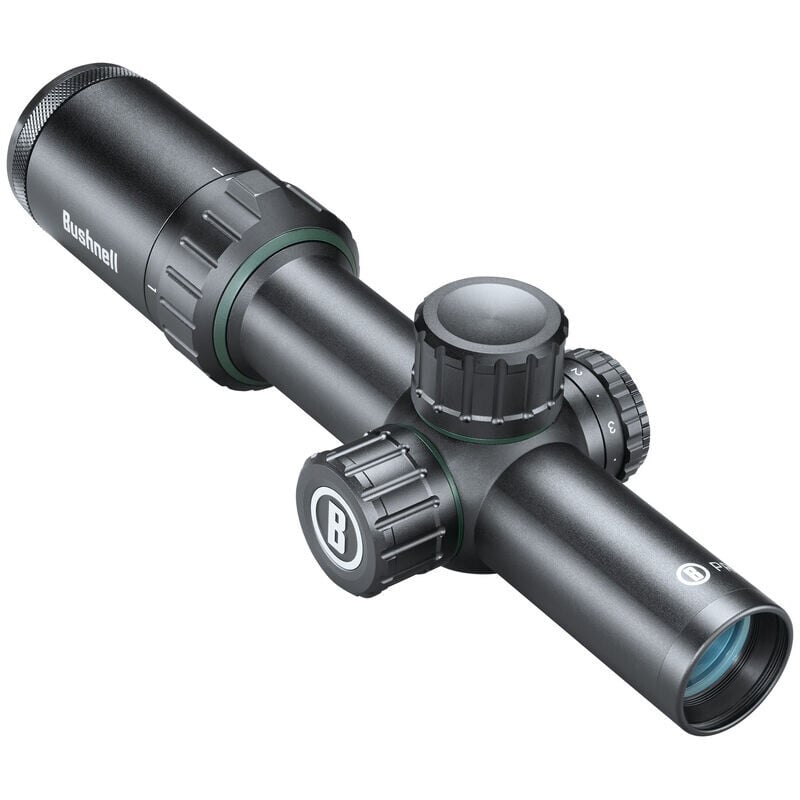 Bushnell Prime 1-4x24 negro Mira telescópica iluminada, caja