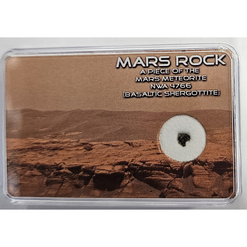 SR-Meteorites Meteorito marciano auténtico NWA 4766, de 0,007 a 0,014 gramos