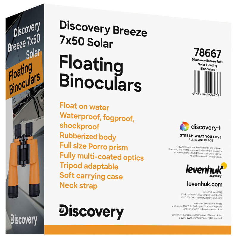 Discovery Binoculars 7x50 Breeze Solar Floating