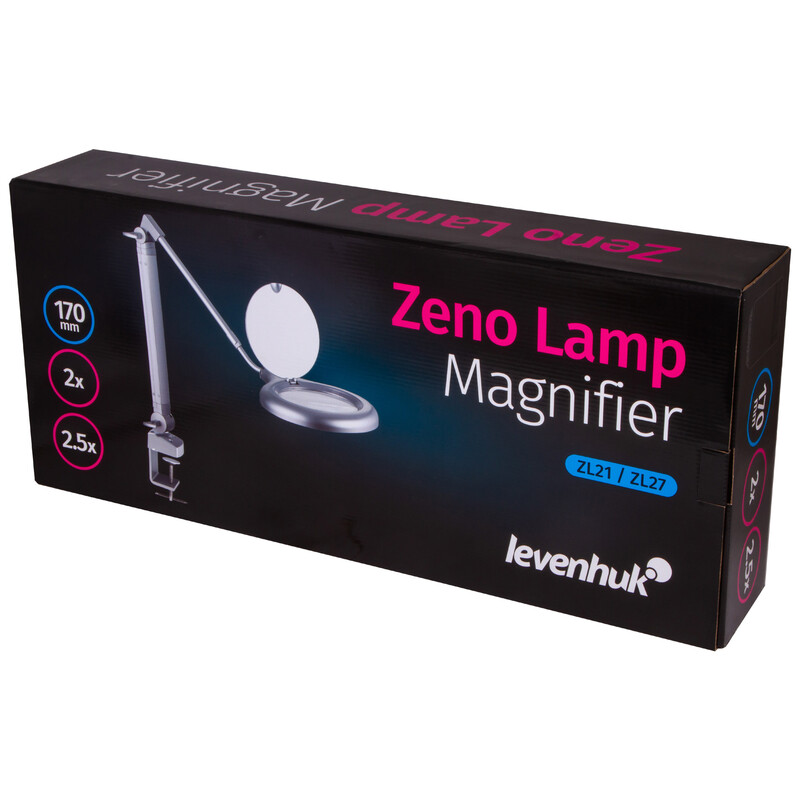 Levenhuk Magnifying glass Zeno Lamp ZL21 LUM