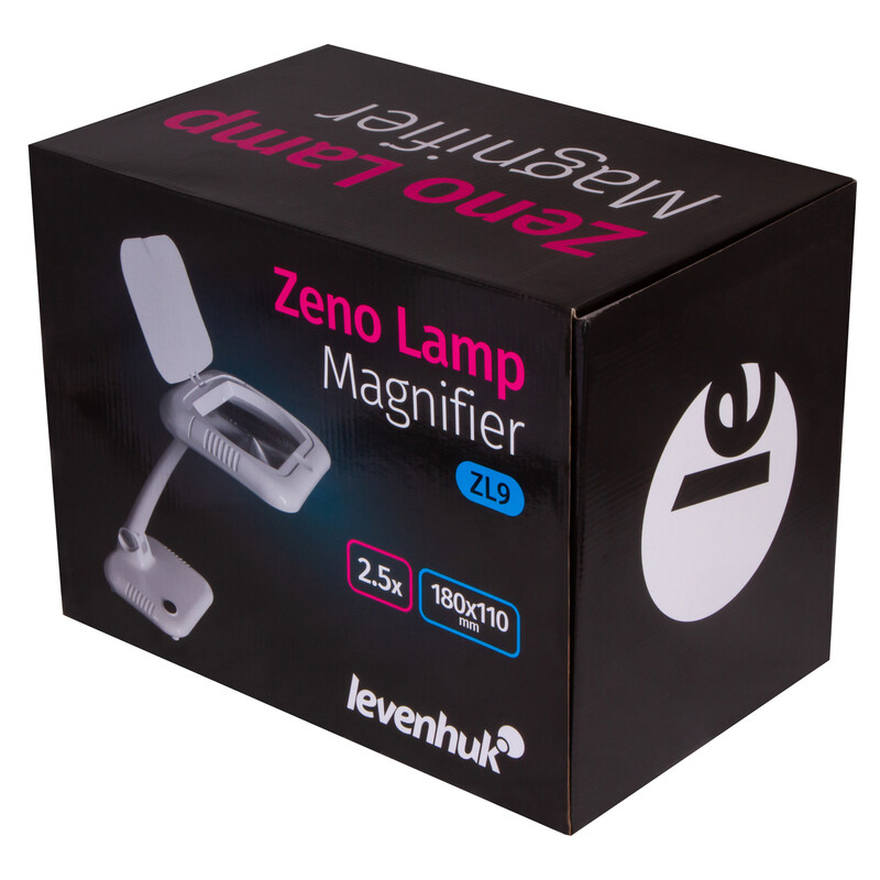 Levenhuk Magnifying glass Zeno Lamp ZL9 2.5x LED
