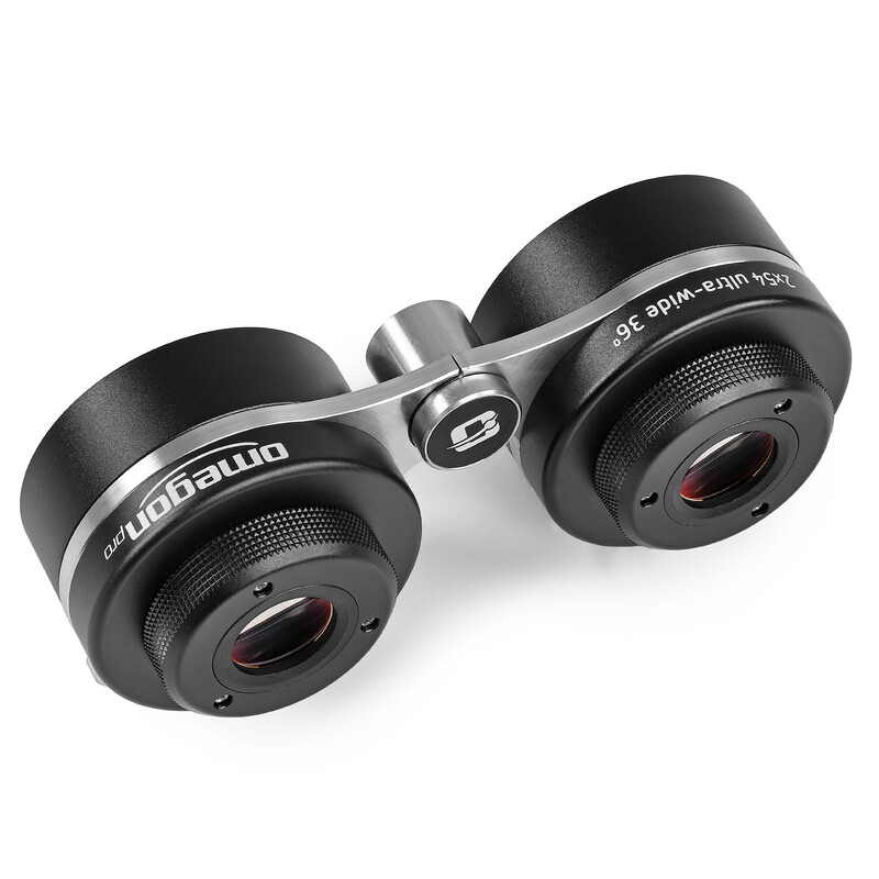 Omegon 2×54 binoculars for star field observation