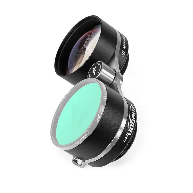 Omegon 2×54 binoculars for star field observation