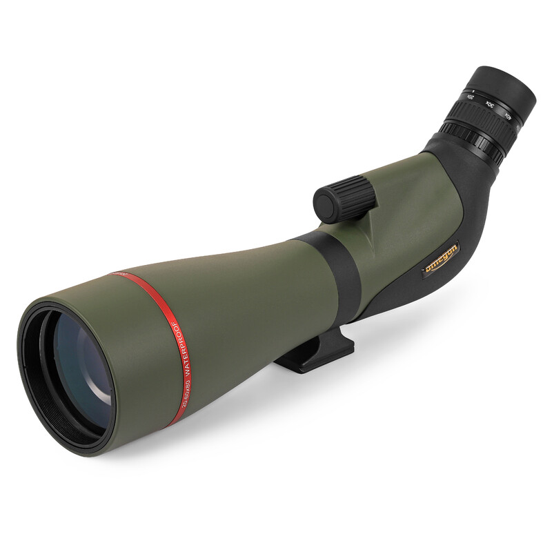 Omegon Zoom Spotting Scope 20-60x80mm + Tripod and Head
