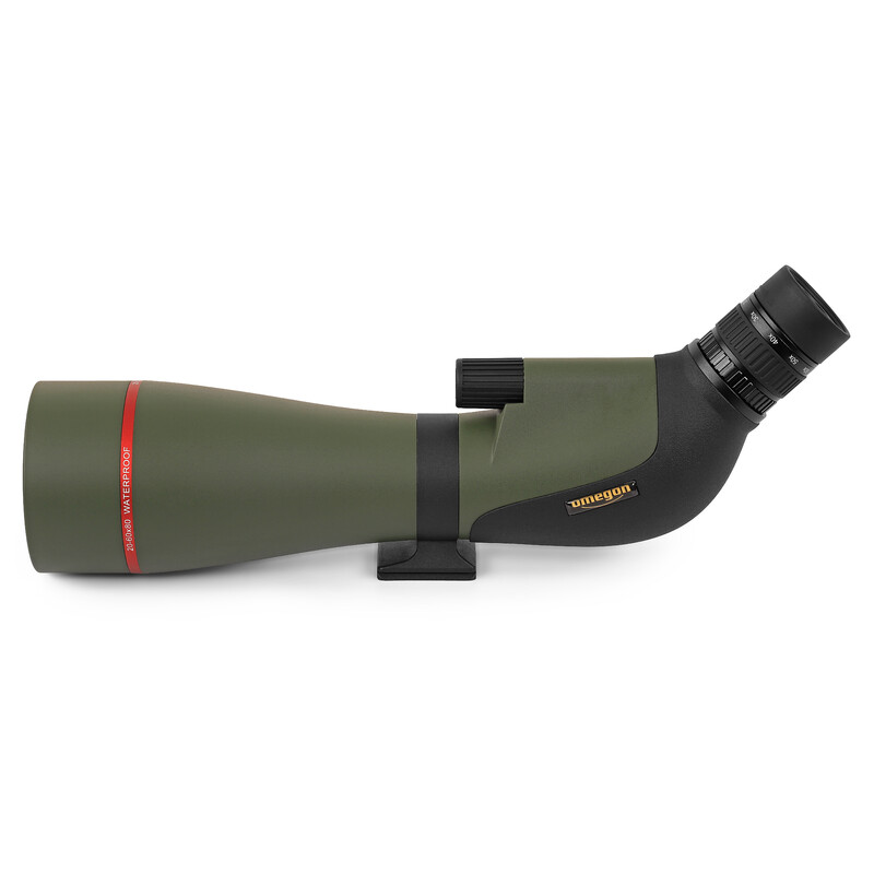 Omegon Zoom Spotting Scope 20-60x80mm + Tripod and Head