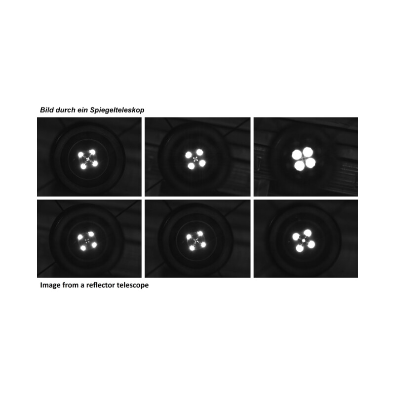 TS Optics Collimatore multiplo a LED 2"