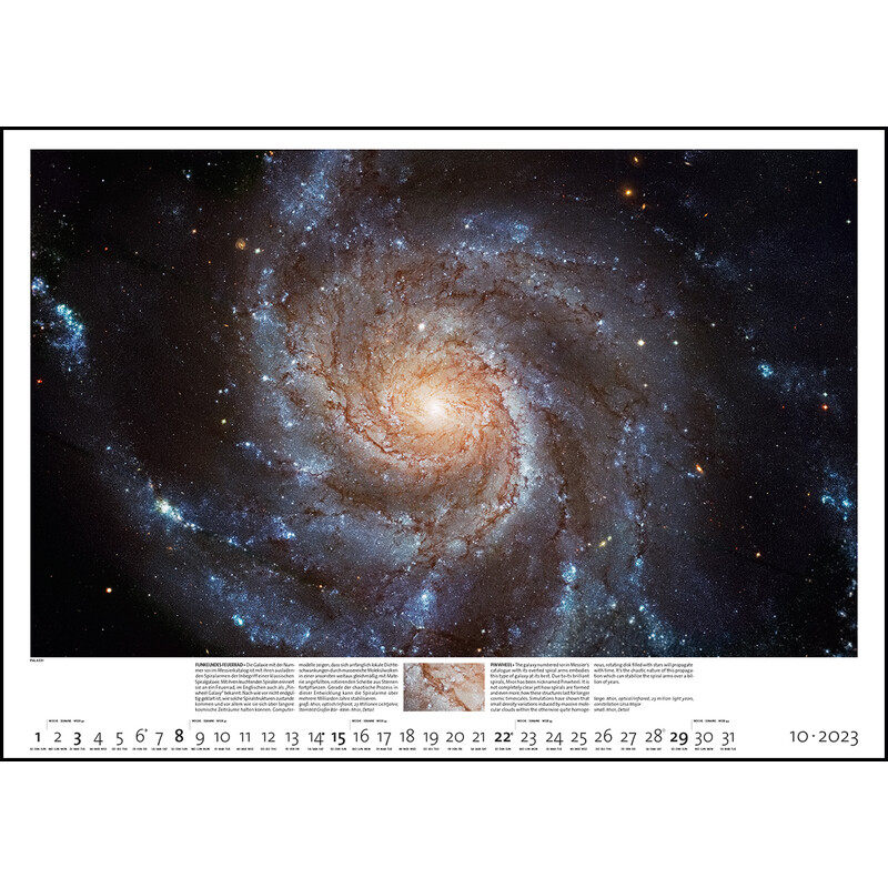 Palazzi Verlag Calendario Sternzeit 2023