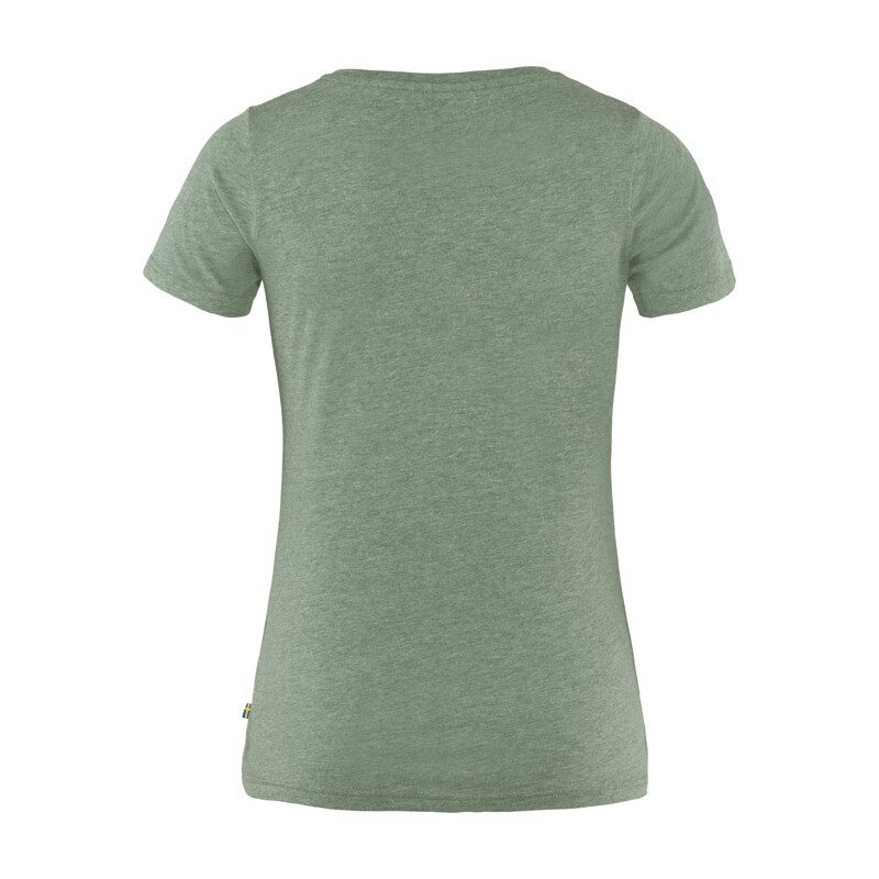 Fjällräven 1960 Logo T-Shirt W, 614-999 Patina Green-Melange, M