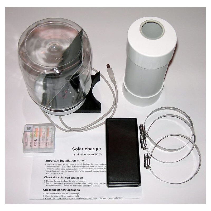 Unihedron Photometer Solar DL Kit