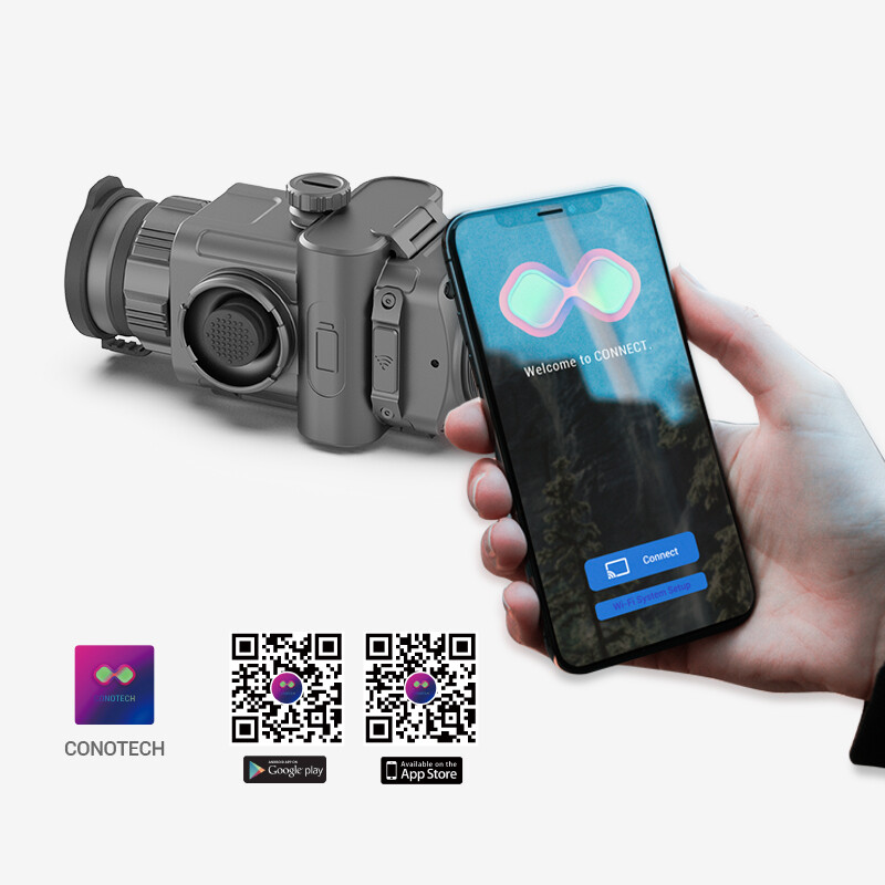 CONOTECH Camera termica Pacchetto di allegati Artemis 25 per termografia, batterie e caricabatterie inclusi