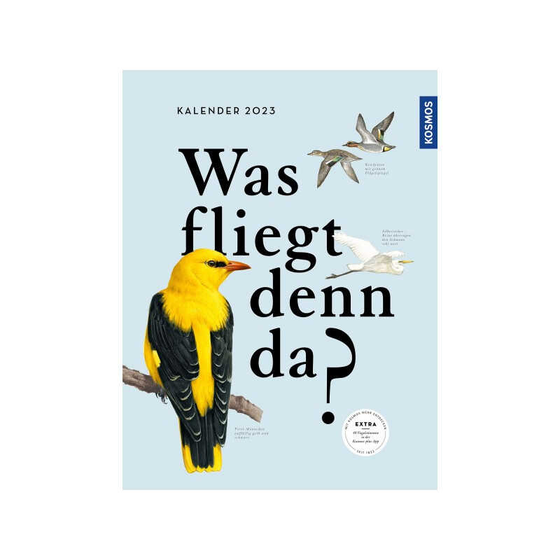 Kosmos Verlag Calendar Was fliegt denn da? Kalender 2023