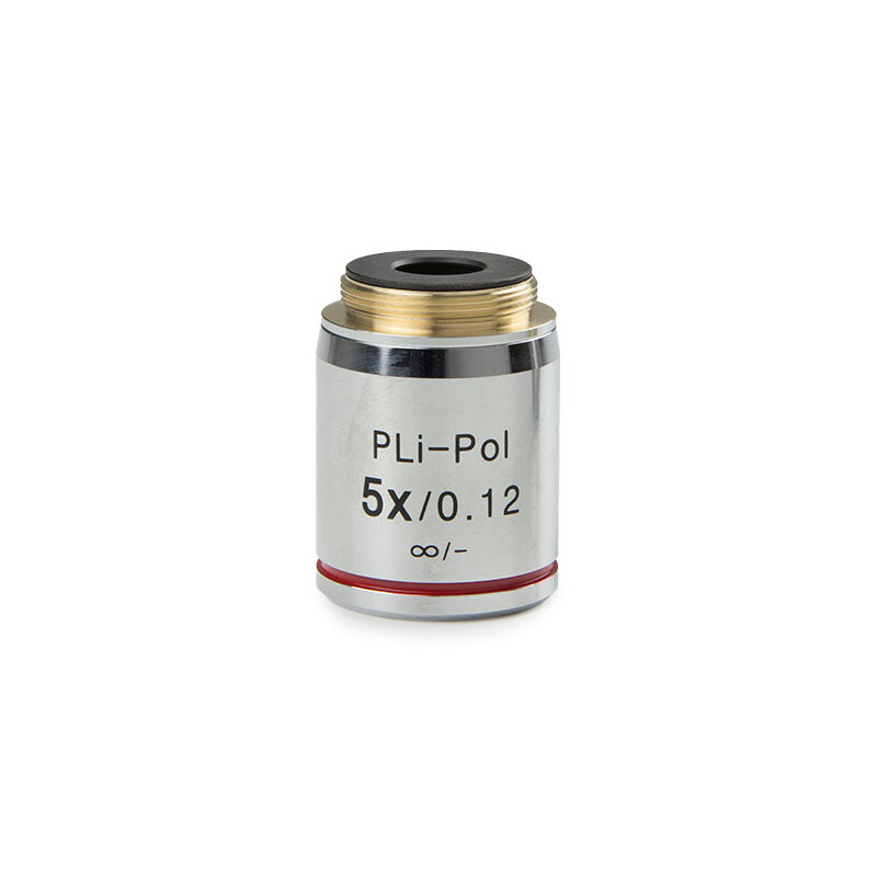Euromex Objective IS.7905-T, 5x/0.12, PLPOLi, plan, infinity, strain-free (iScope)