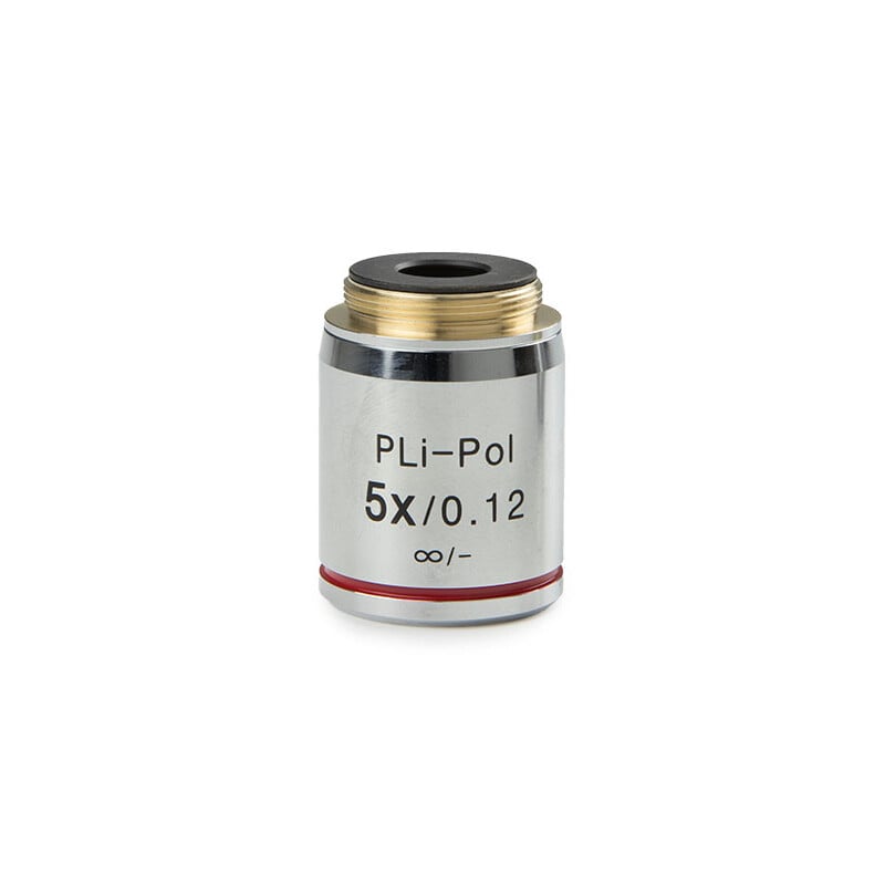 Euromex Objetivo IS.7905-T, 5x/0,12, PLPOLi, plano, infinito, sin tensión (iScope)