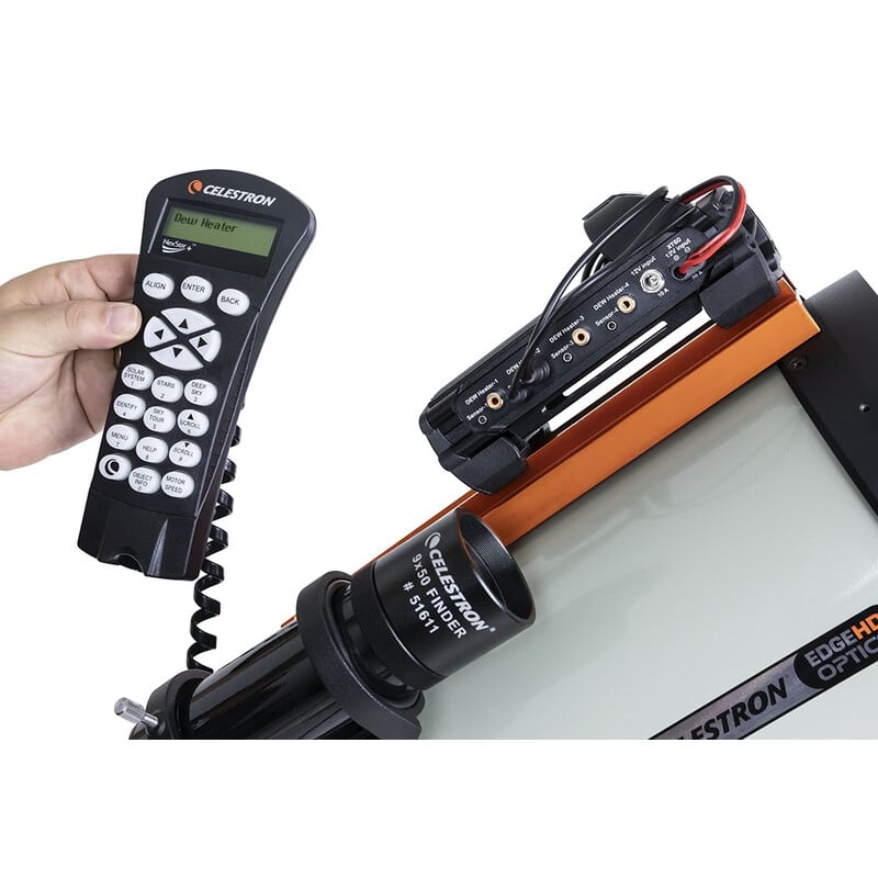 Celestron Obturador Controlador de potencia inteligente y de protección contra el rocío 4x