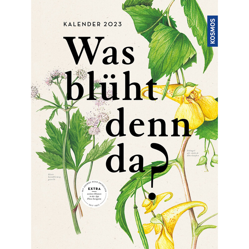Kosmos Verlag Calendarios Was blüht denn da? Kalender 2023