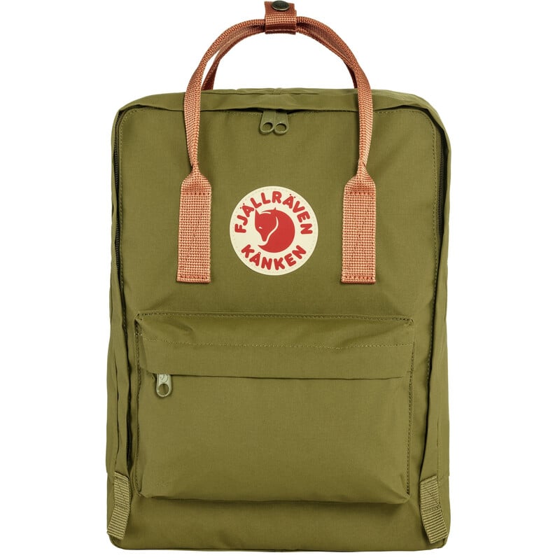 Fjällräven Zaino Kånken 631-241 Verde Fogliame-Sabbia Pesca
