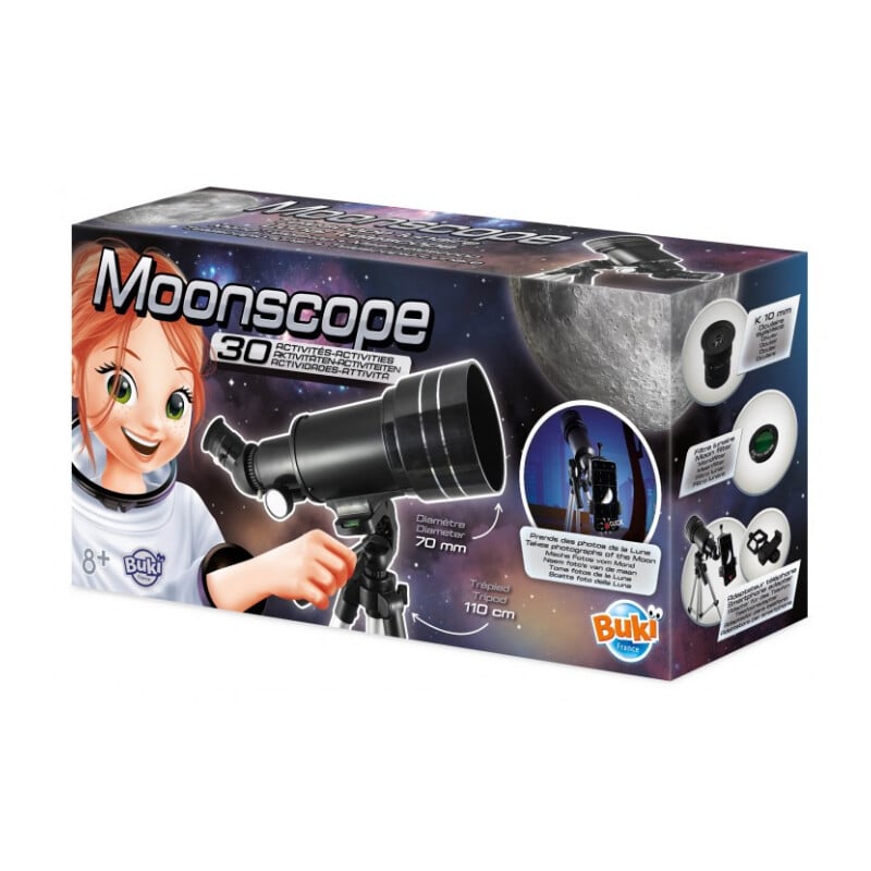 Buki Children's Telescope Moonscope 30