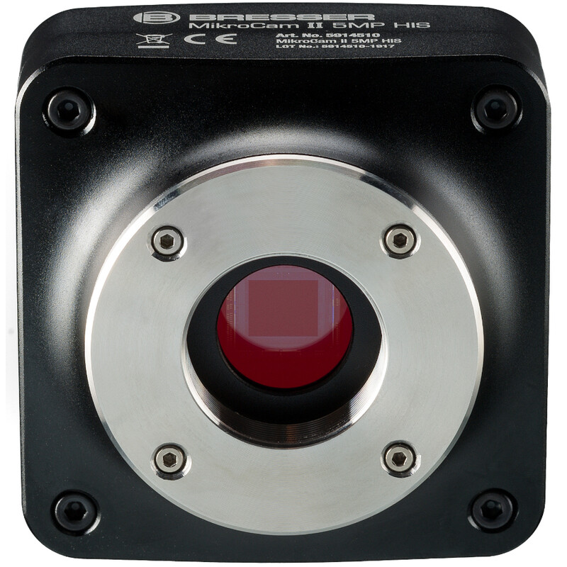 Bresser Cámara MikroCamII 5MP HIS, color, CMOS, 2/3'', 3,45 µm, USB3