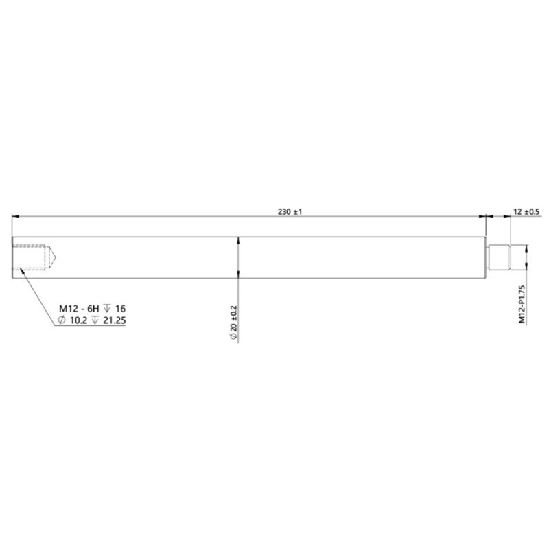 ZWO Contrappeso Counterweight Bar for AM3 / AM5 / AM7