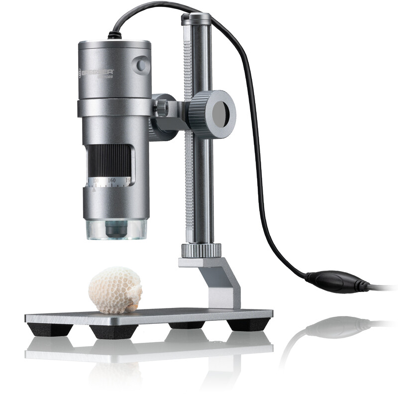 Bresser USB Digital Microscope DST-1028, screen, 10x-280x, AL LED 5.1MP