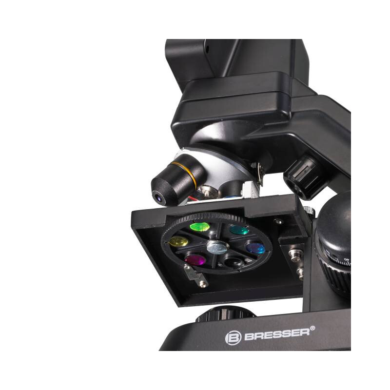 Bresser Biolux Touch, scherm, 30x-1125x, AL/DL, LED, 5 MP, HDMI, Microscoop voor school en hobby