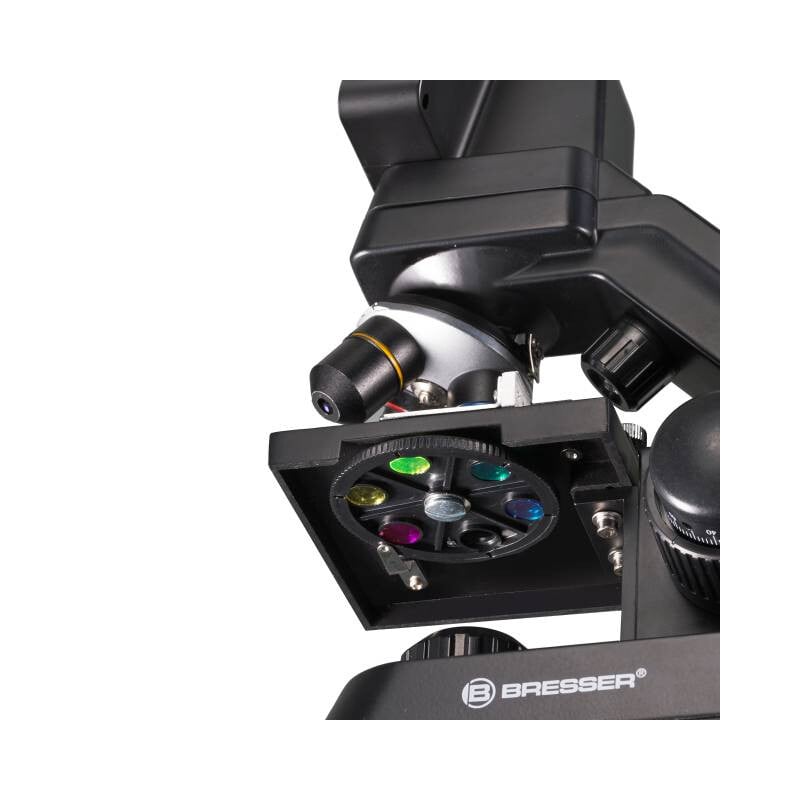 Bresser Microscope Biolux Touch, screen, 30x-1125x, AL/DL, LED, 5 MP, HDMI,  Mikroskop für Schule