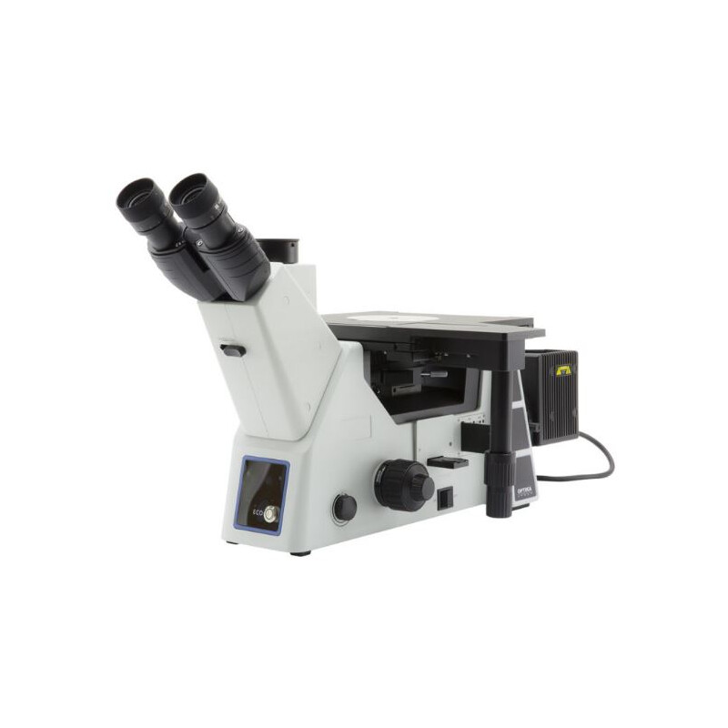 Optika Inverted microscope IM-5MET, MET trino, invers, 10x24mm,  AL, Halogen,  12V/100W w.o. objectives
