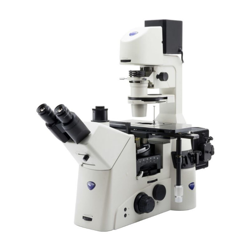 Optika Inverted microscope IM-7, trino, invers, 10x25mm, LED 10W,  w.o. objectives