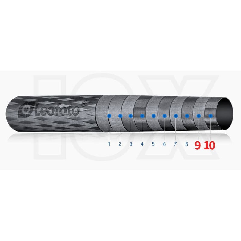 Leofoto Carbon tripod LVM-324C Manba with levelling device + BV-15 video tilt head