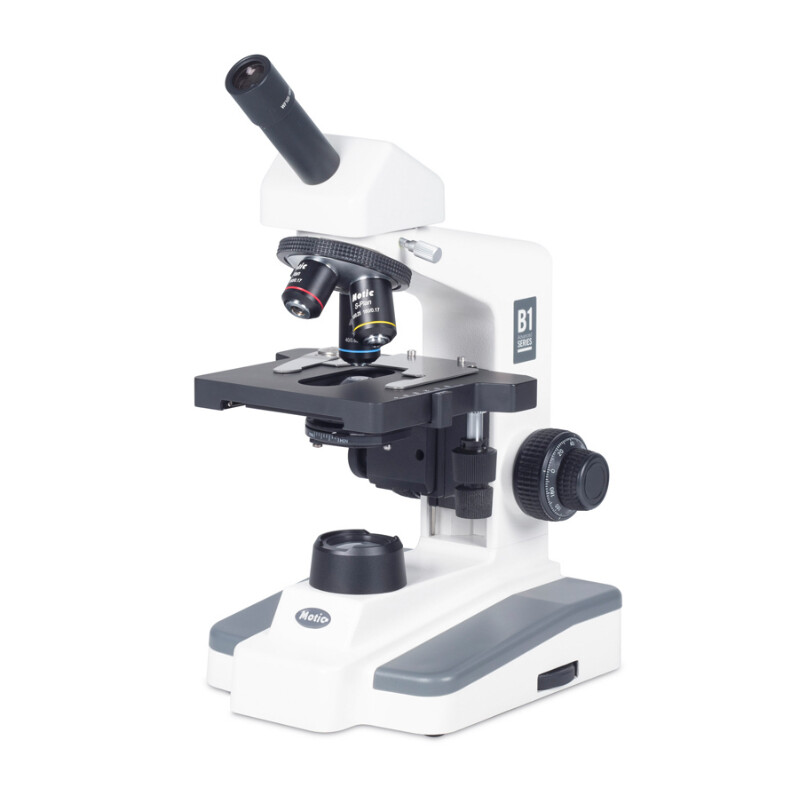 Motic Microscope B1-211E-SP, Mono, 40x - 400x