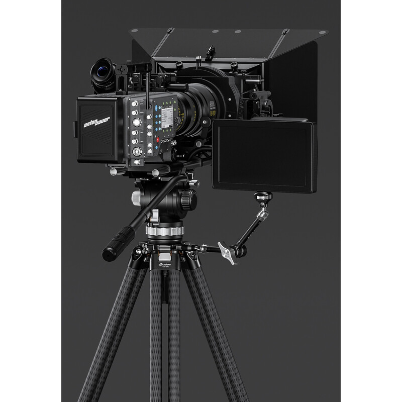 Leofoto Carbon tripod LVC-253C double tube + BV-20 video tilt head